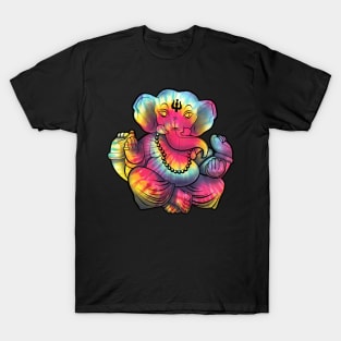 Tie-dy Ganesha T-Shirt